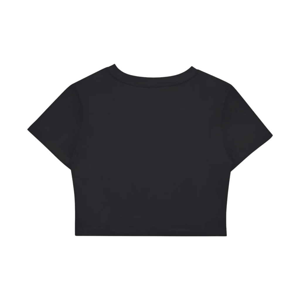 Bass Face | Fitted Crop Cotton T-Shirt