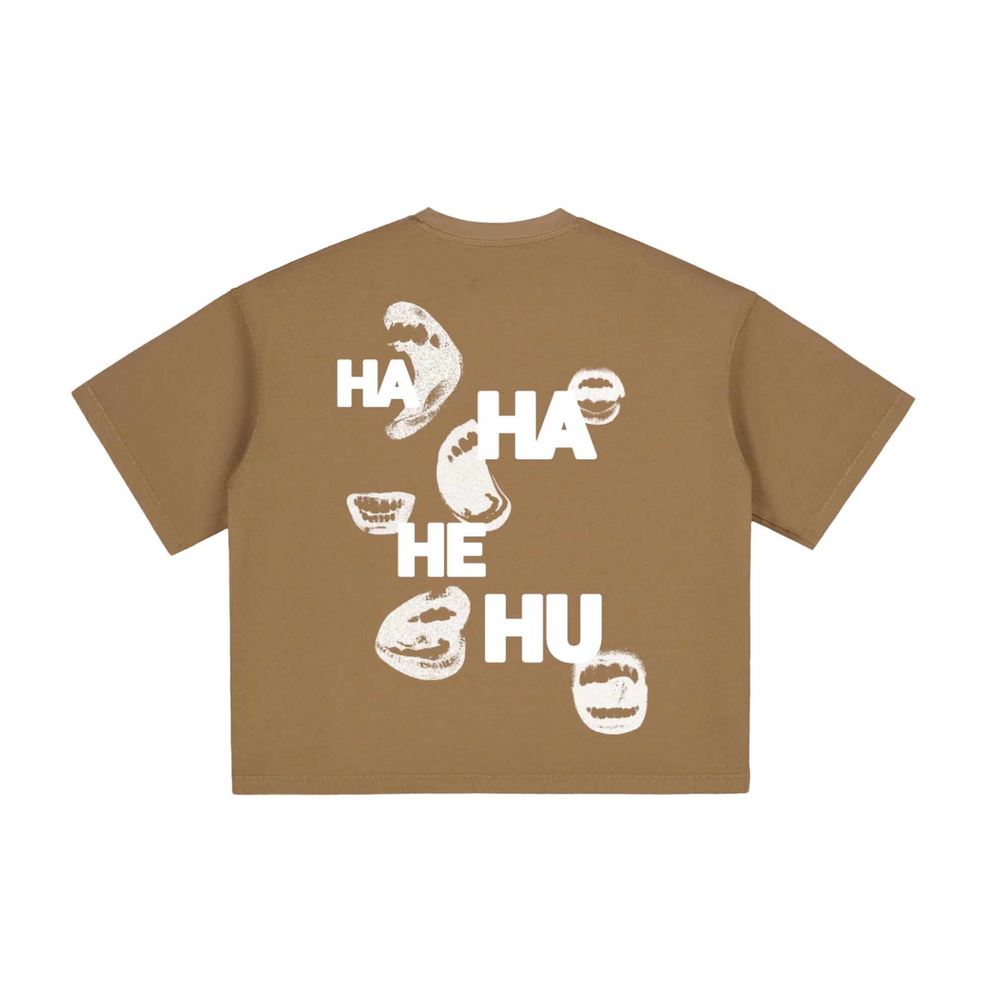 Ha Ha He Hu | Vintage Washed Boxy T-Shirt