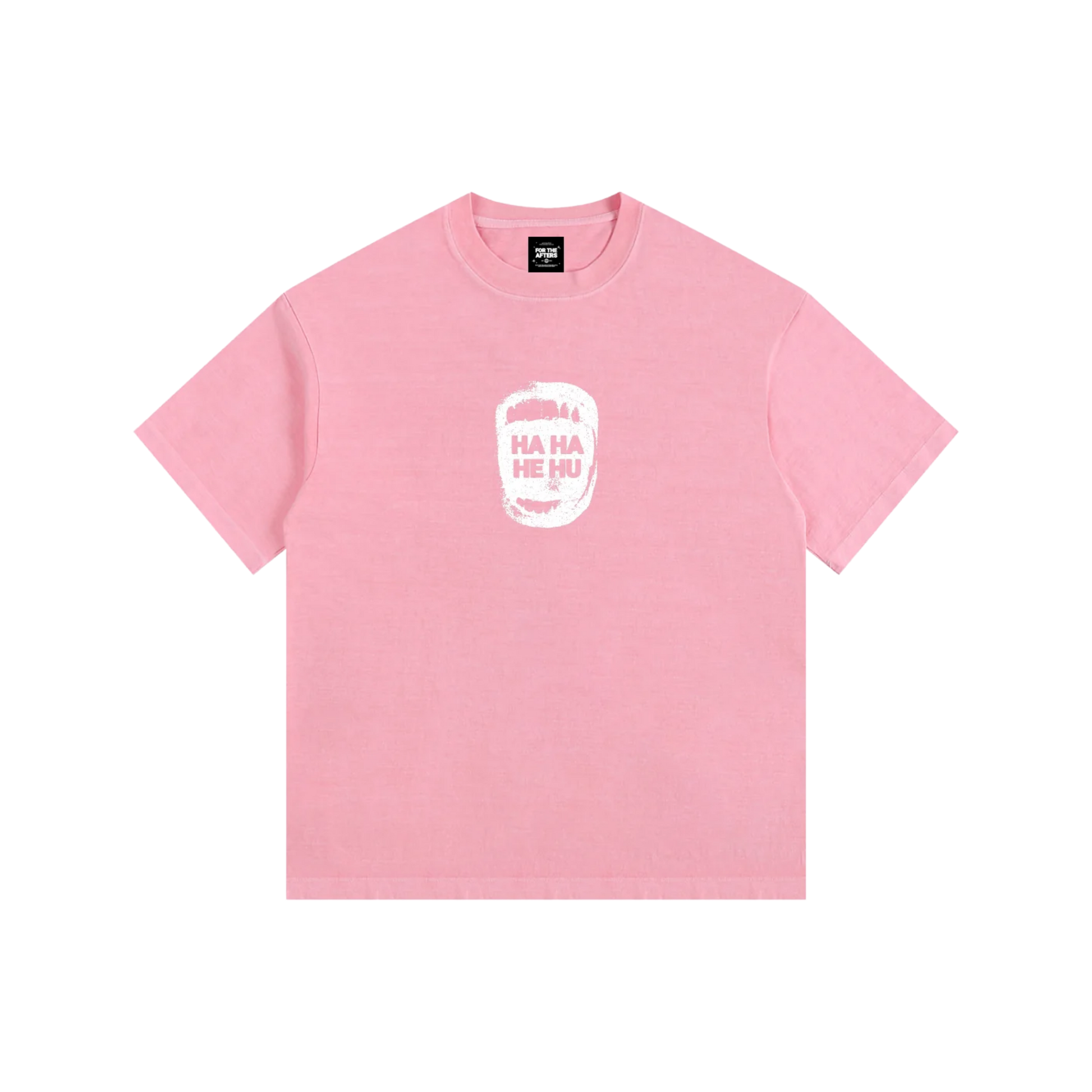 Ha Ha He Hu | Vintage Washed Oversized T-Shirt