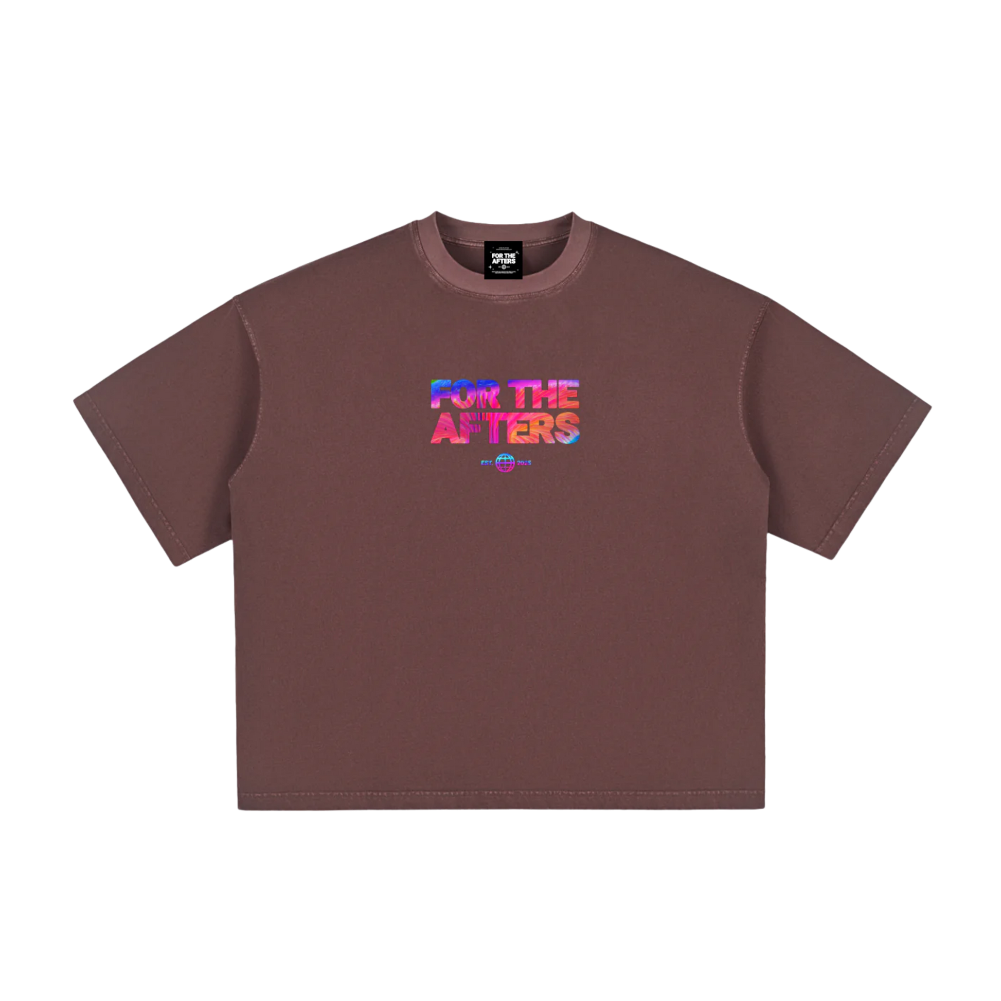 Psilocybine | T-shirt Boxy Vintage Délavé