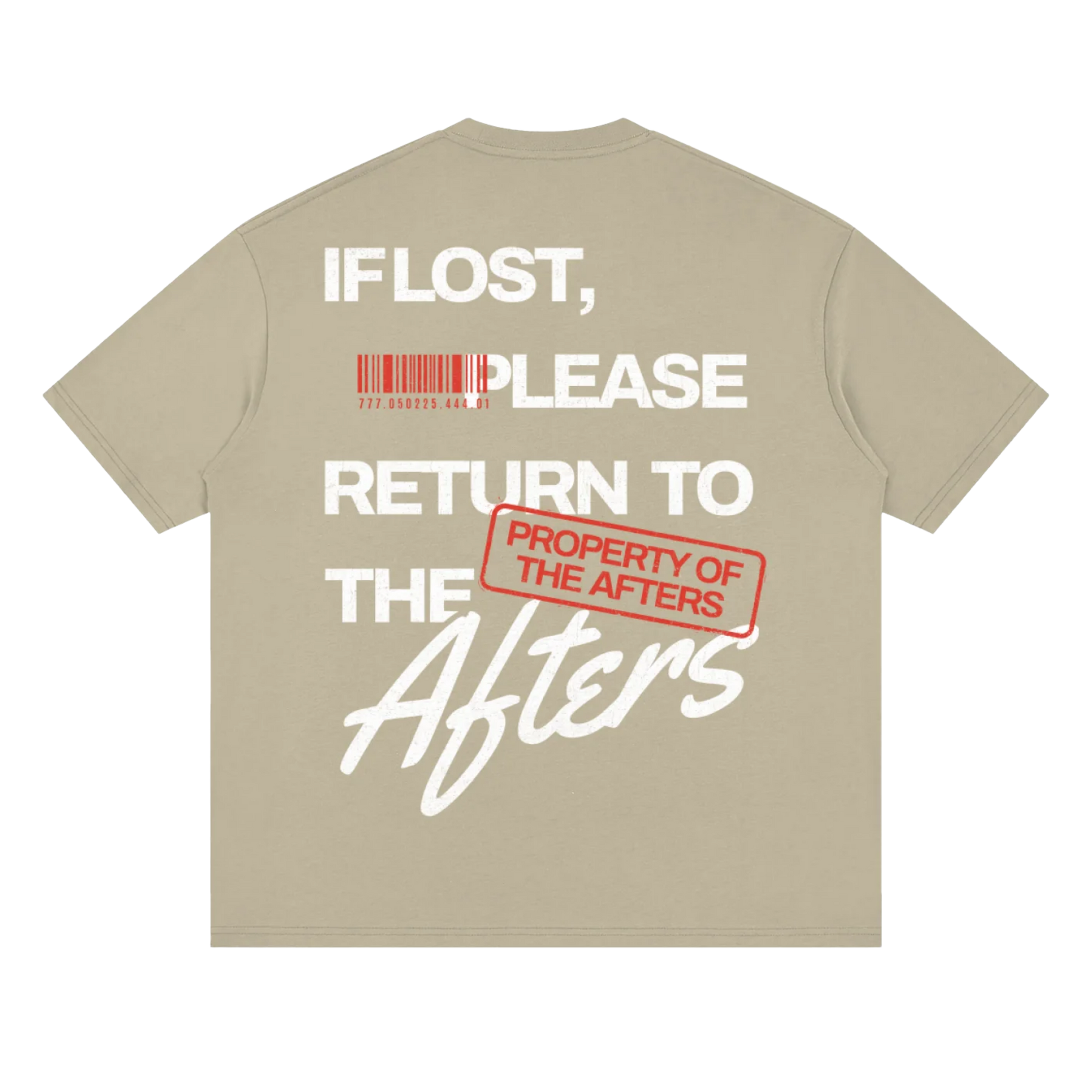 Return to Afters | Oversized Deep Drop Shoulder T-Shirt