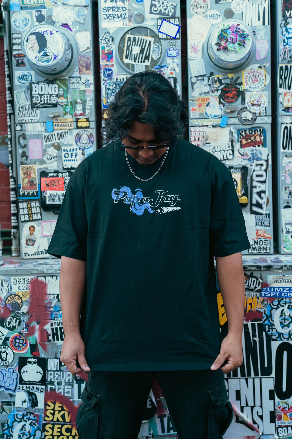 PapaJay x For the Afters | Oversized Deep Drop Shoulder Tee