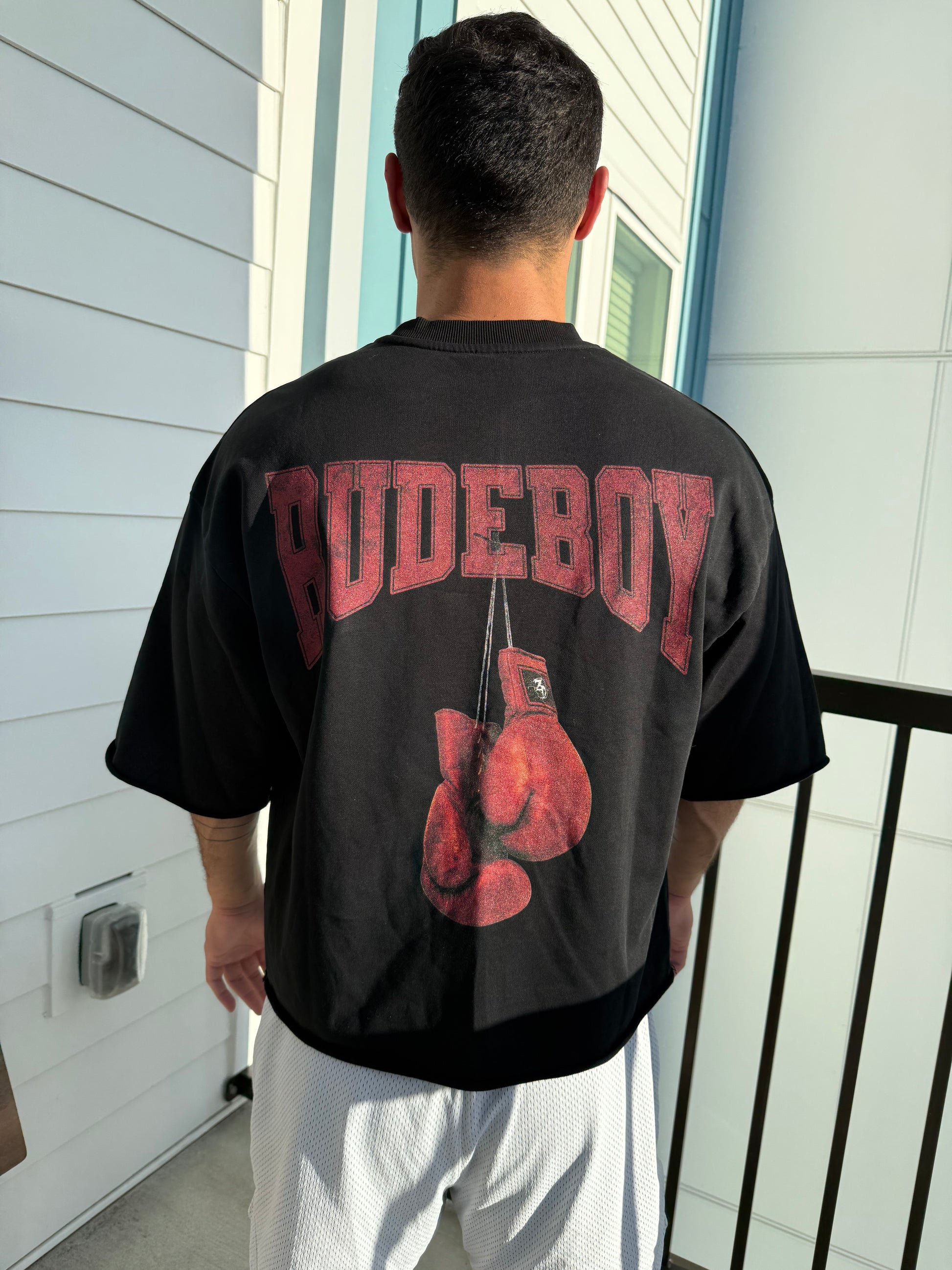Rocky Rudeboy | French Terry Raw Edge T-Shirt