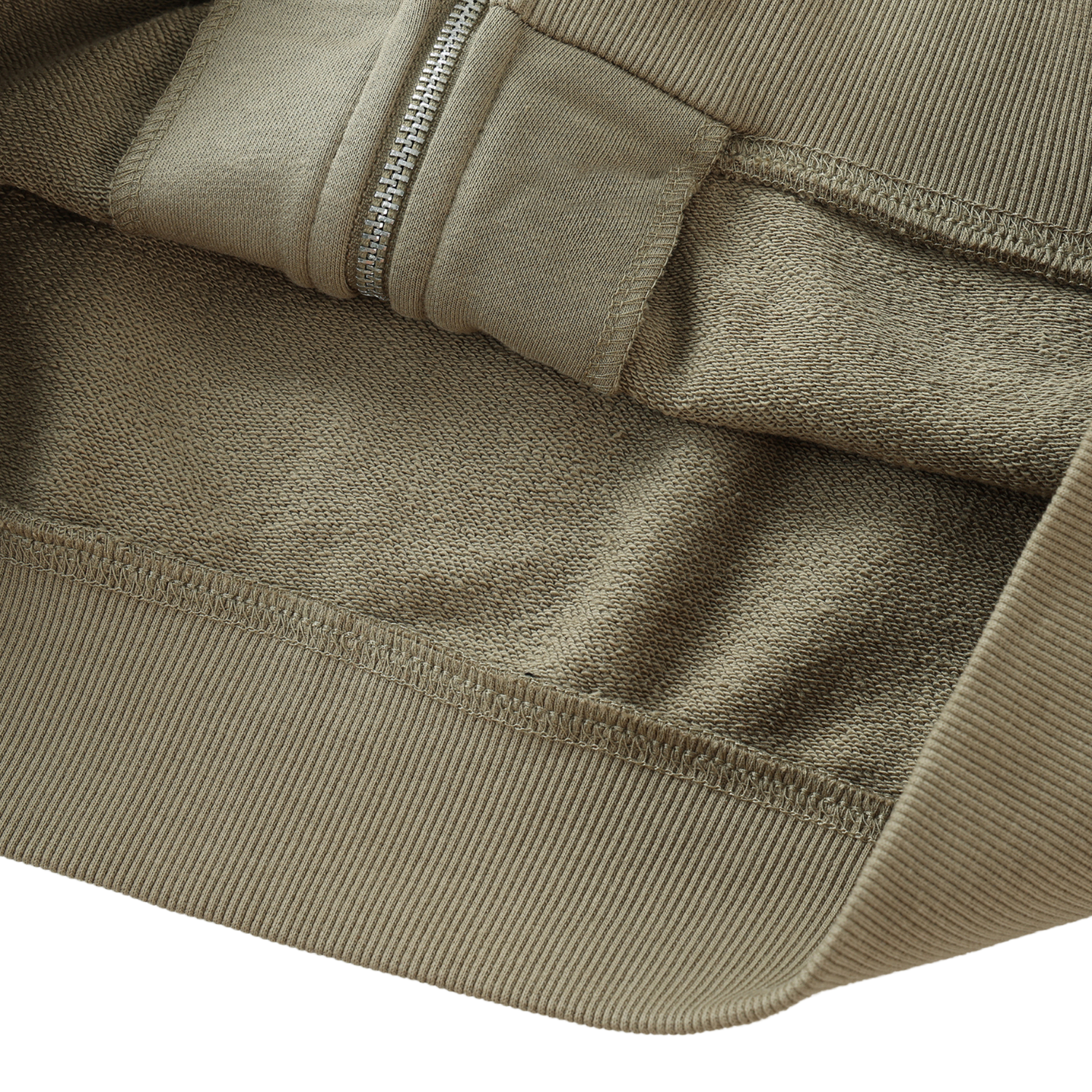 For the Afters | Drop-Shoulder Zip Up Hoodie