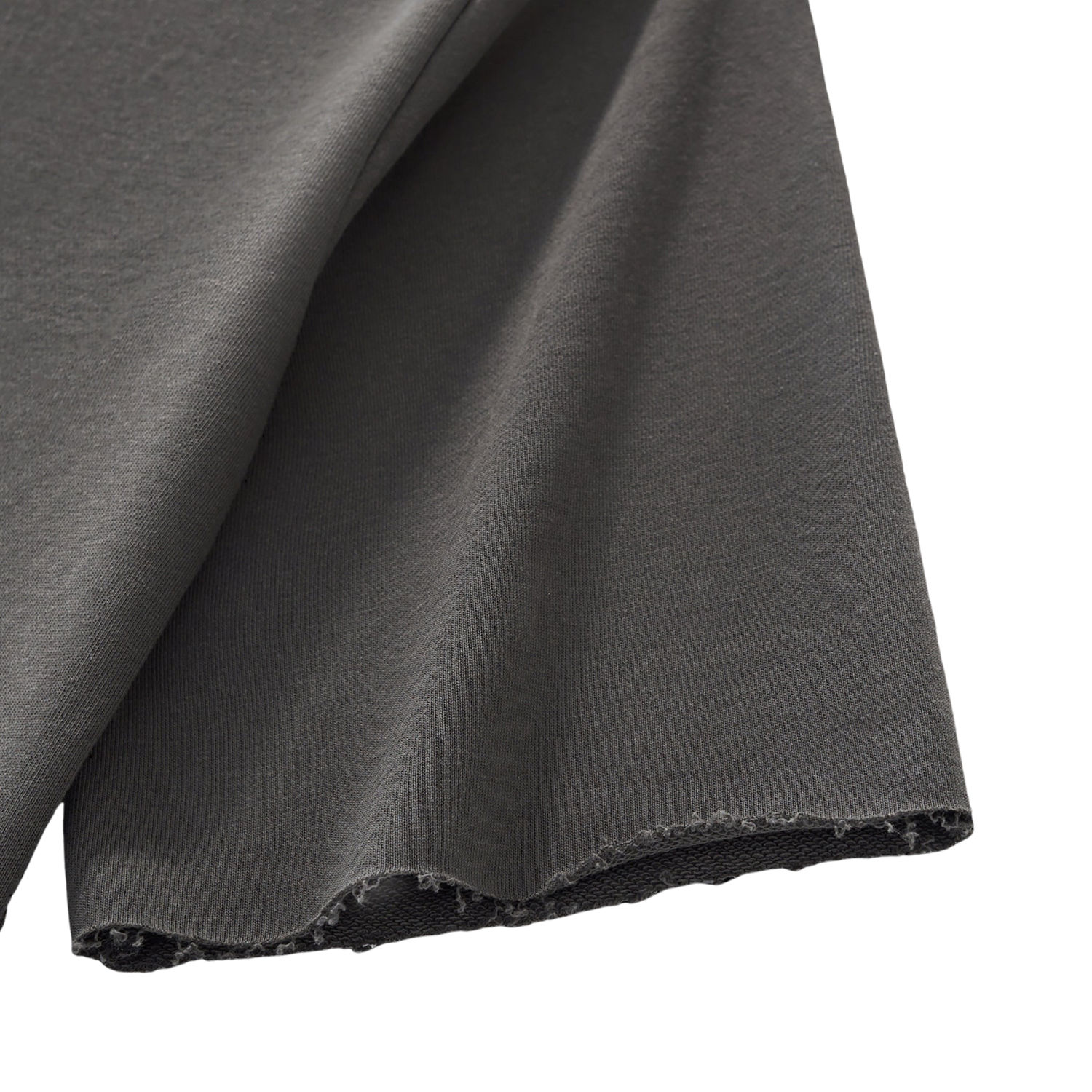 Rocky Rudeboy | Boxy Half-Sleeve Raw-Edge T-Shirt
