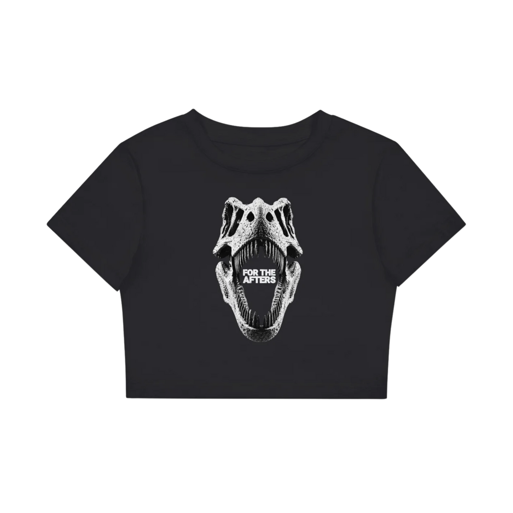 Bass Face | Fitted Crop Cotton T-Shirt