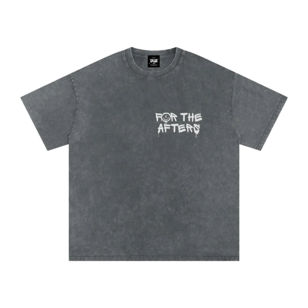 What He Said | Acid Wash Oversized T-Shirt