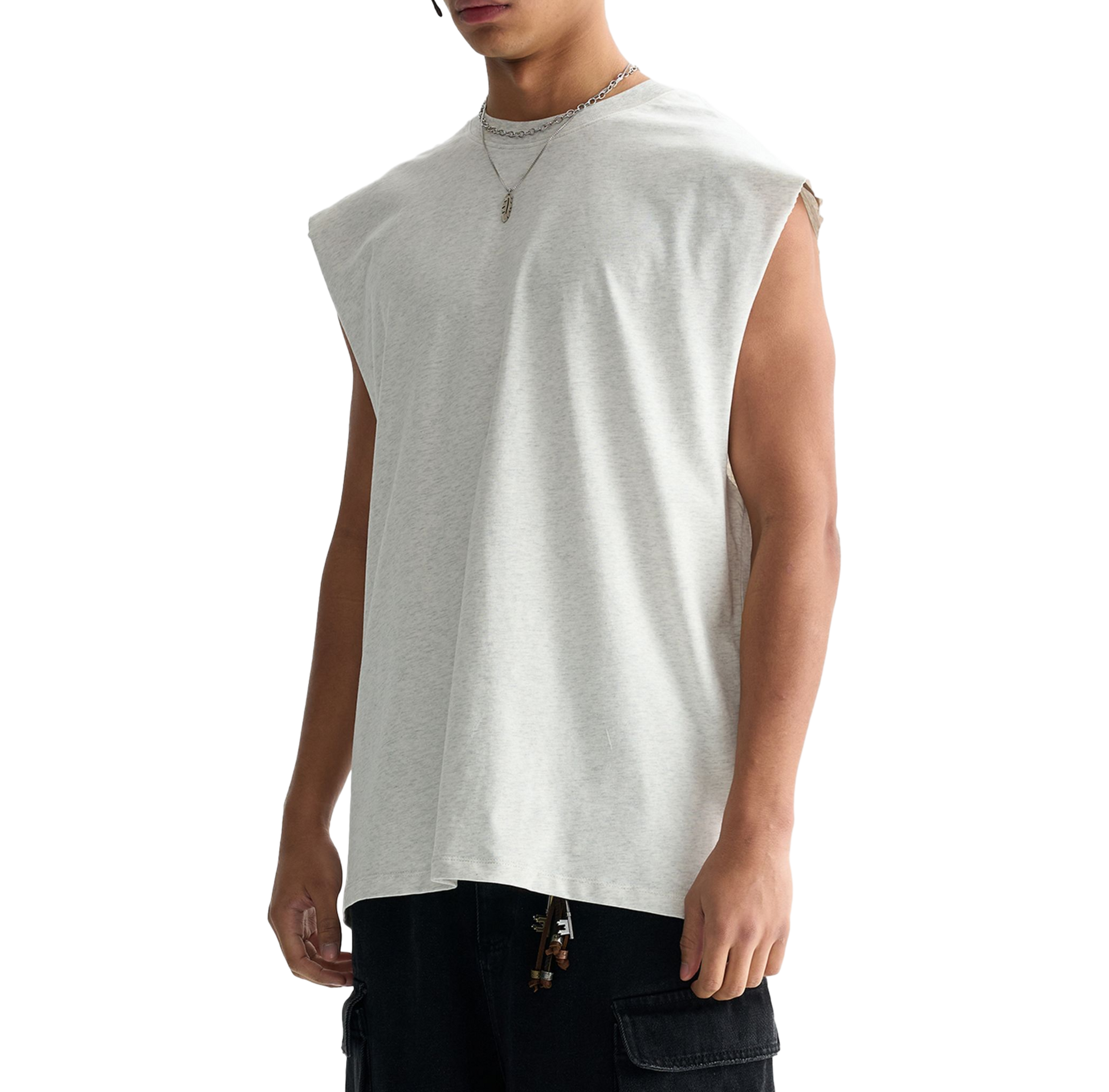 Gangsta Who? | Raw Edge Muscle Tank Top