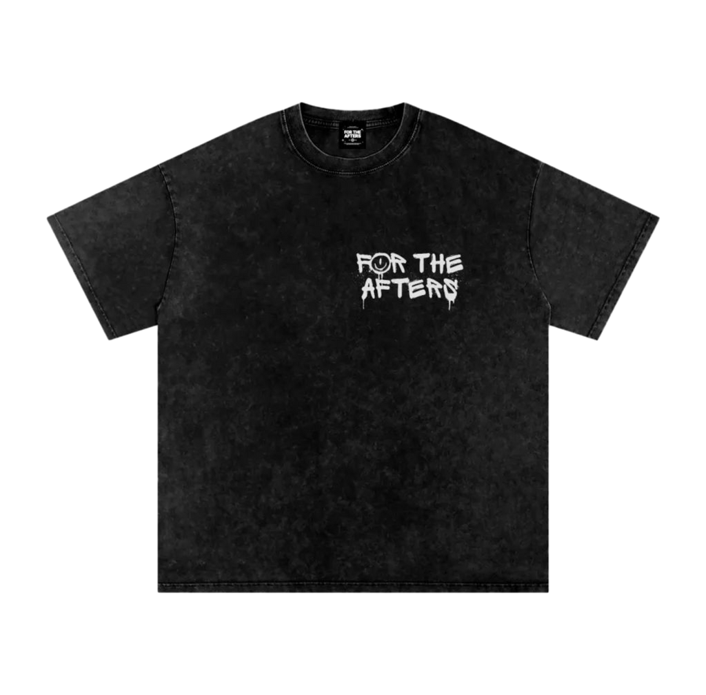 What He Said | Acid Wash Oversized T-Shirt