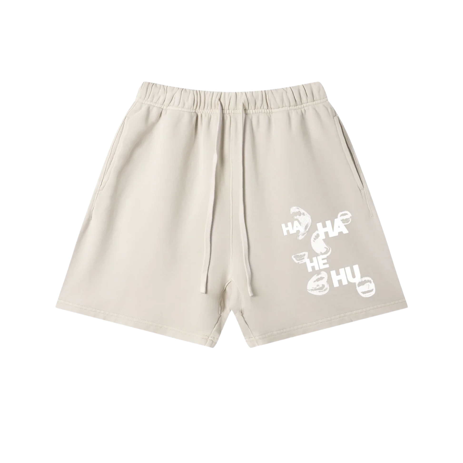 Ha Ha He Hu... Shorts :) | Unisex Vintage Wash Cotton Shorts