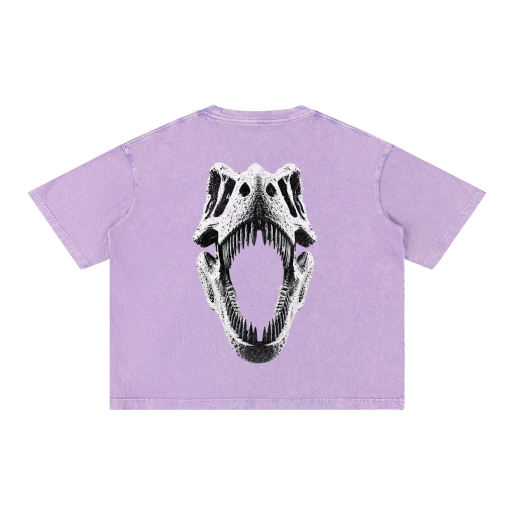 Bass Face | Acid Wash Boxy T-Shirt