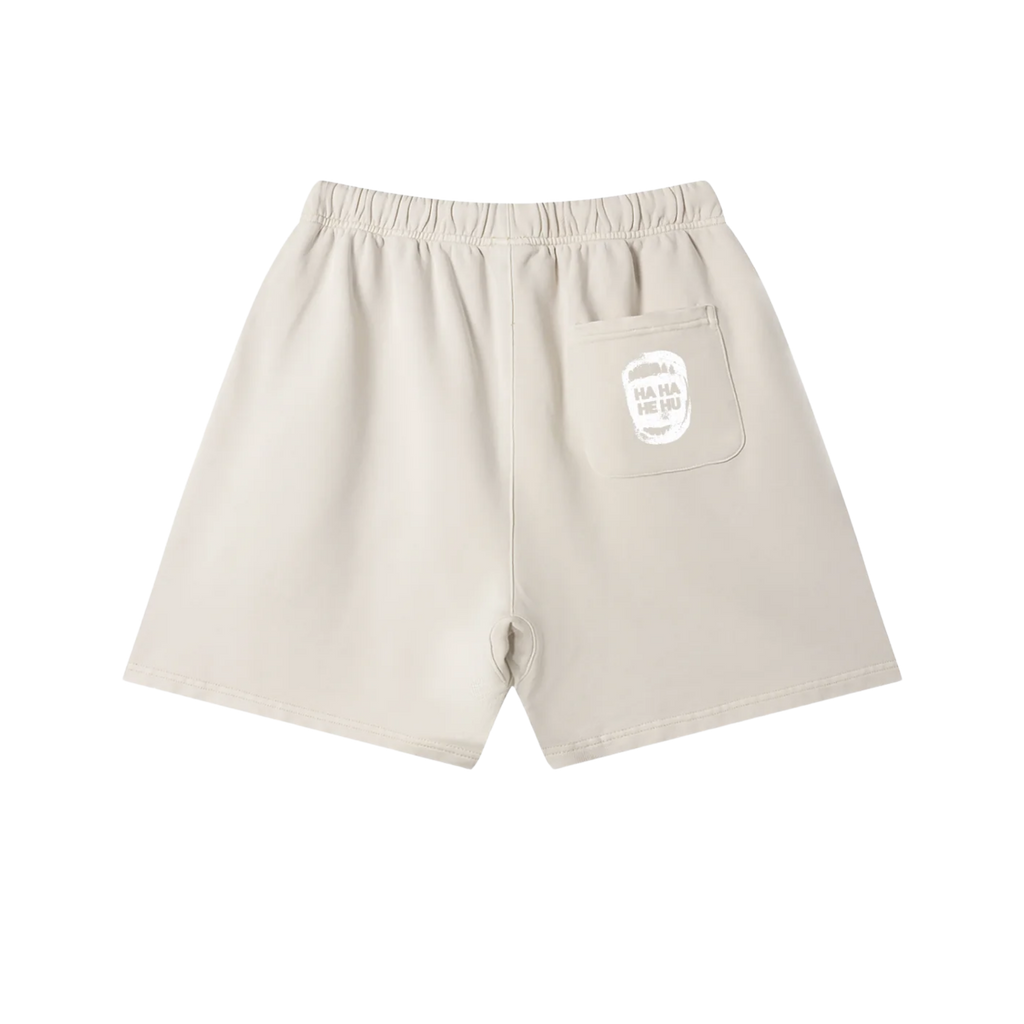 Ha Ha He Hu... Shorts :) | Unisex Vintage Wash Cotton Shorts