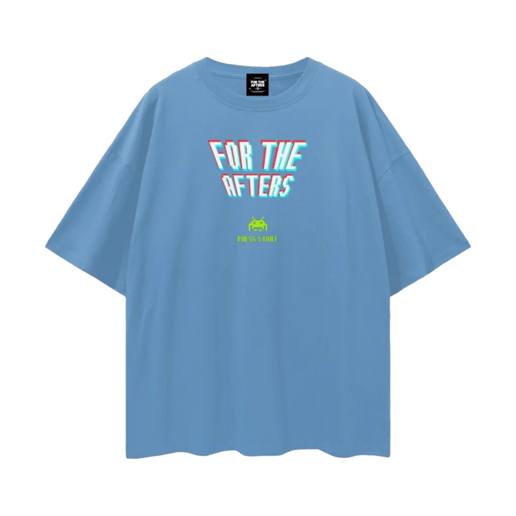 Side Quest | Oversized Deep Drop Shoulder Tee