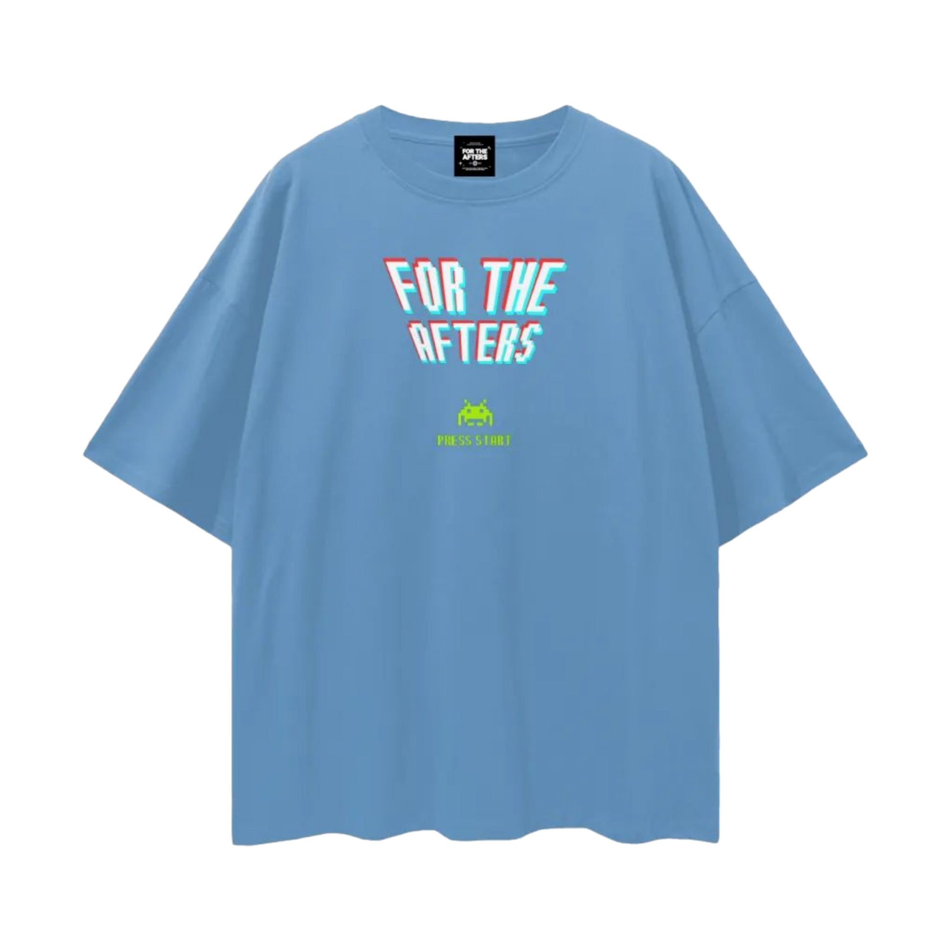 Side Quest | Oversized Deep Drop Shoulder Tee