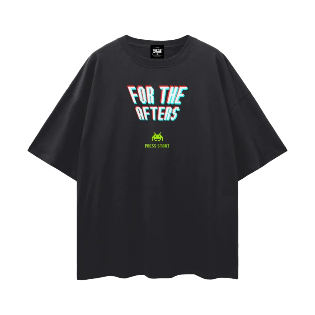 Side Quest | Oversized Deep Drop Shoulder Tee