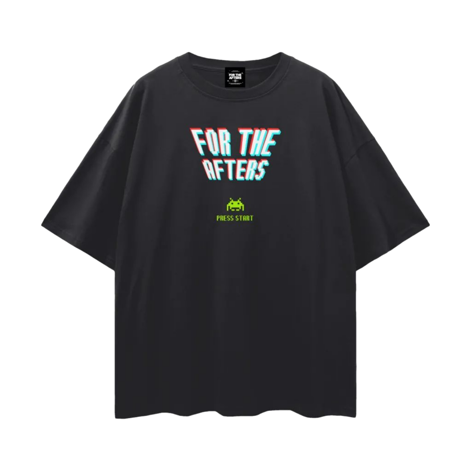 Side Quest | Oversized Deep Drop Shoulder Tee