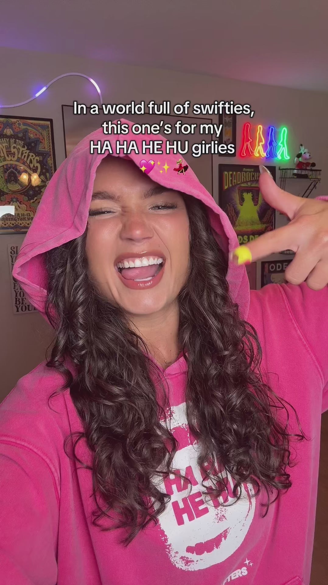 Ha Ha He Hoodie | Vintage Washed Heavyweight Hoodie